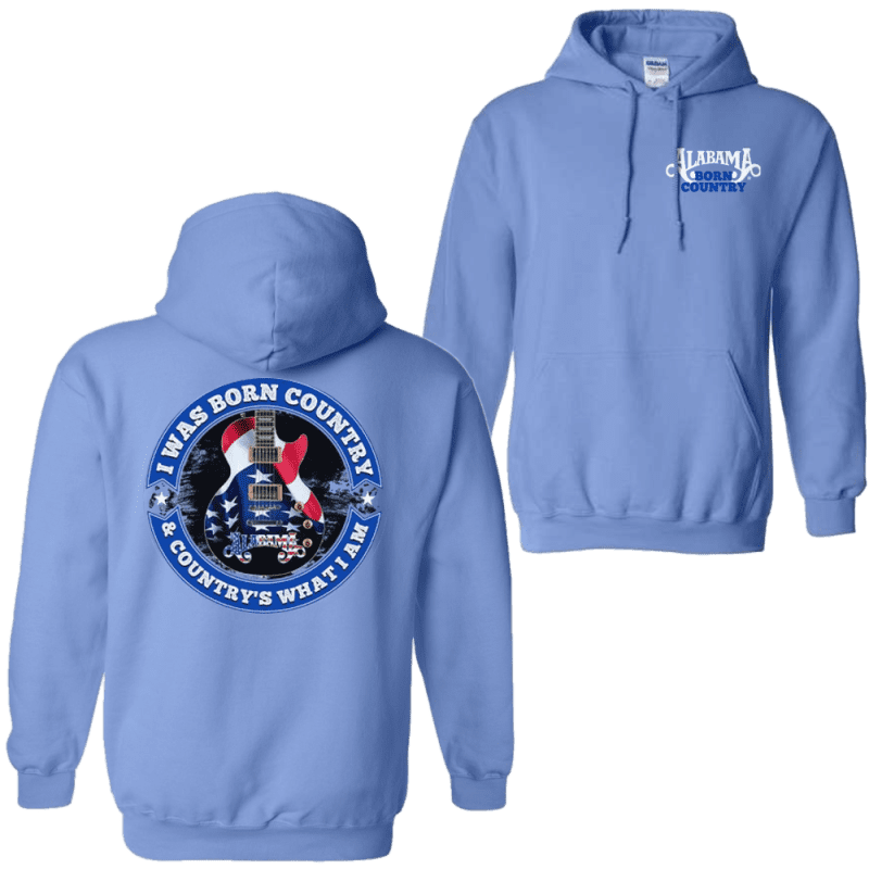 ALcarolinablueborncountrypulloverhoodie