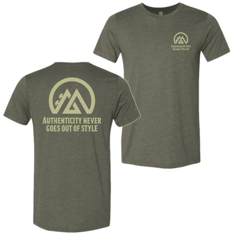 ARSmilitarygreenlogotee