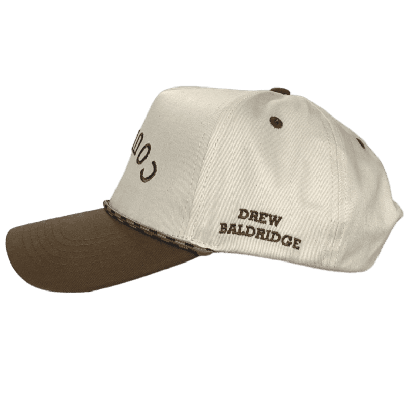 DrewCountrynaturalbrownballcap