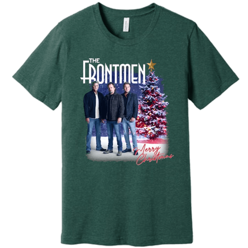 Frontmen heather forest Christmas tee