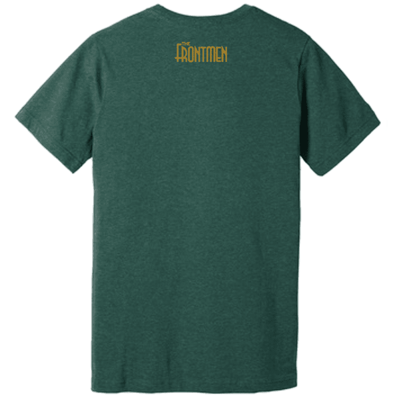 Frontmen heather forest Christmas tee back