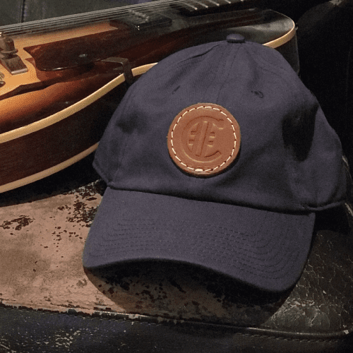 HClowprofilecircleleatherpatchhatnavy