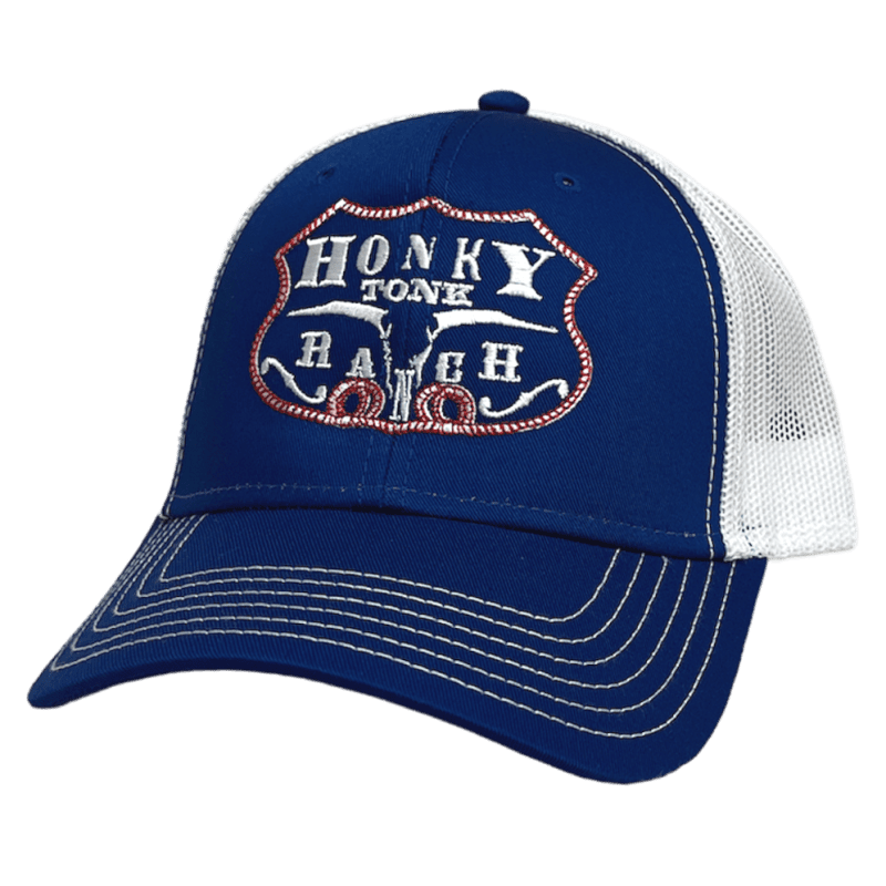 HTRroyalandwhiteballcap