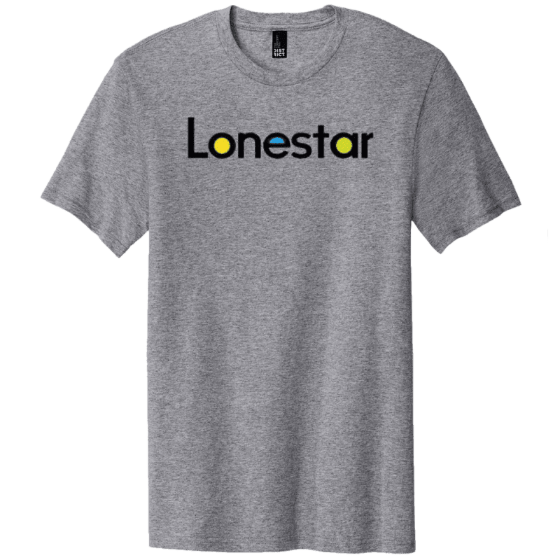 LonestarheathergreyTento1tee