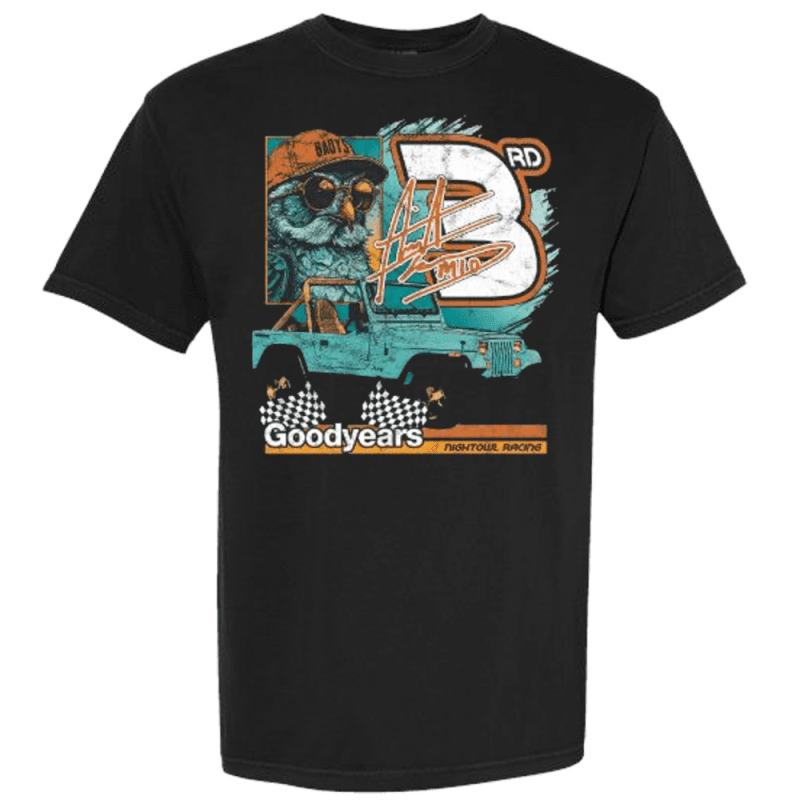 MT owl racing tee