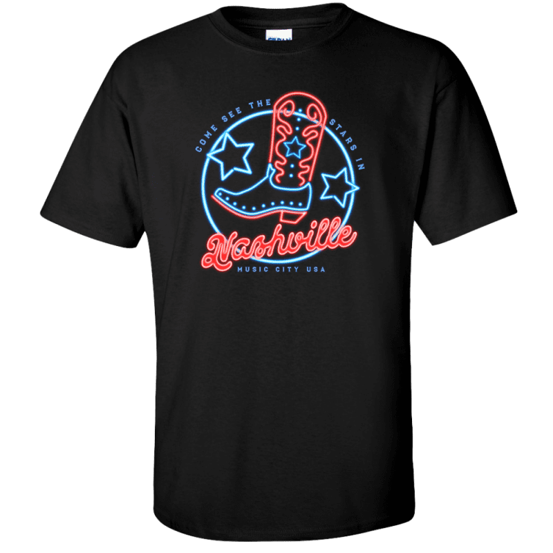 Nashvilleblackneonsignboottee