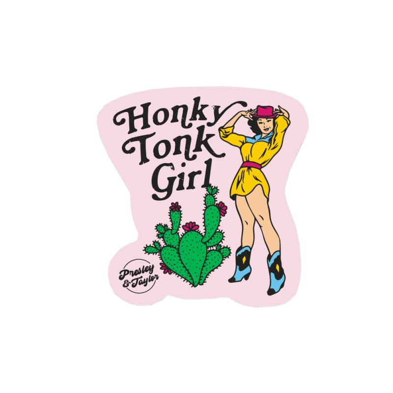 PThonkytonkgirlsticker