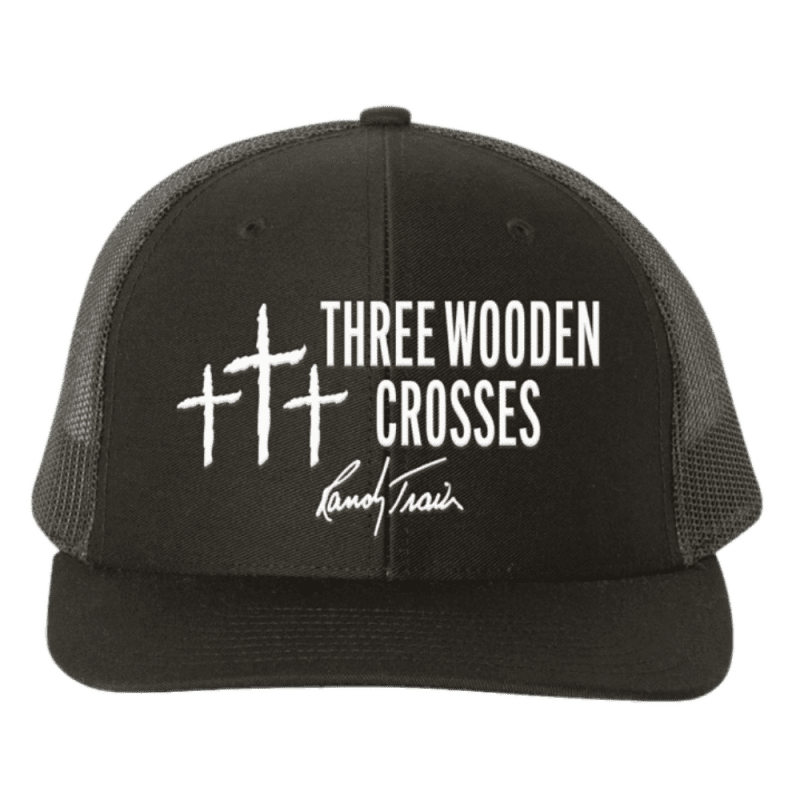 RTblackthreewoodencrossesballcap