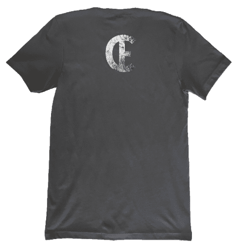 ce charcoal photo tee back