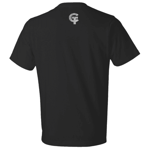 ct black conway tee back