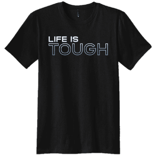 mk black love is tough tee