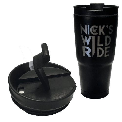 nwr black tumbler lid