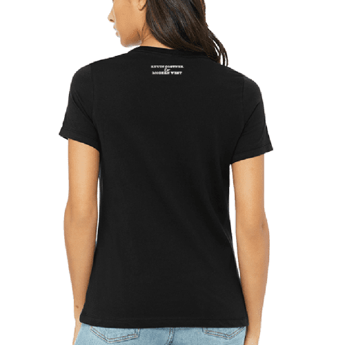 tales from yellowstone ladies black tee back